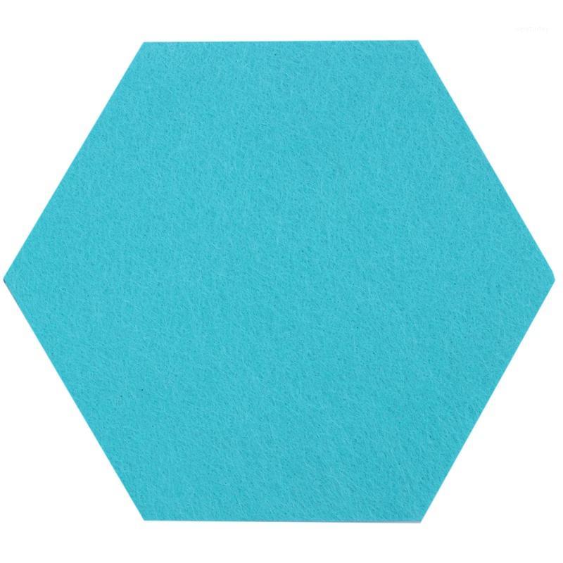 

5Pcs/Set Hexagon Felt Board Hexagonal Felt Wall Sticker Multifunction 3D Decorative Home Message Board Self-Adhesive Kids Room B1