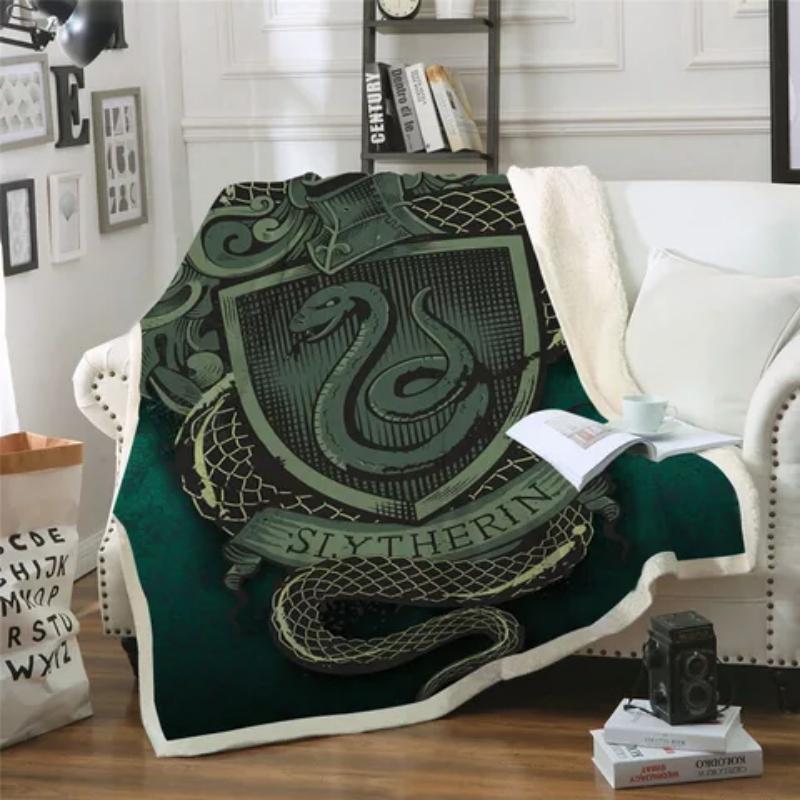 

Scarves 3D Print Rectangle Sherpa Blanket Wearable Throw FJ51