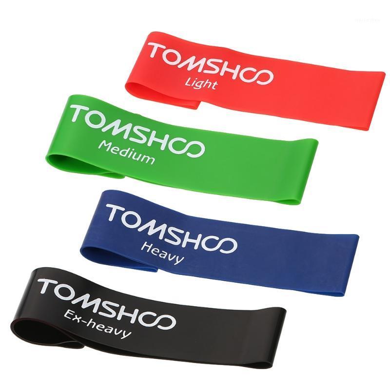 

TOMSHOO Resistance Band Latex Gym Strength Training Rubber Bands Physical Therapy Home Fitness Equipment Workout Bands1