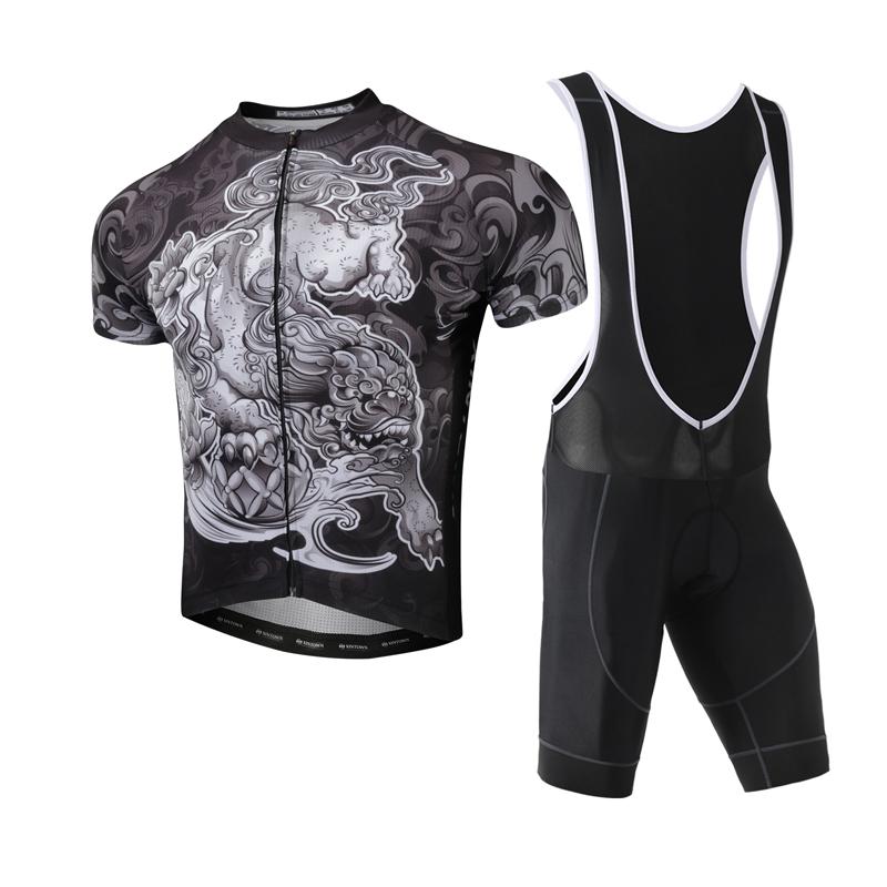 

YOCENE Men Short Sleeve Ropa Ciclismo Hombre Breathable Clothing Bicycle Sportswear Suitable Cycling Wear, Multi