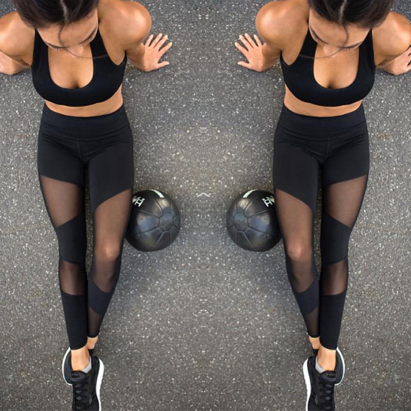 

Yoga Pants Women Wear Autumn And Winter Yoga Clothes High Waist Peach Hips Stretch Tight Running Net Red Sports Fitness Pants, As picture