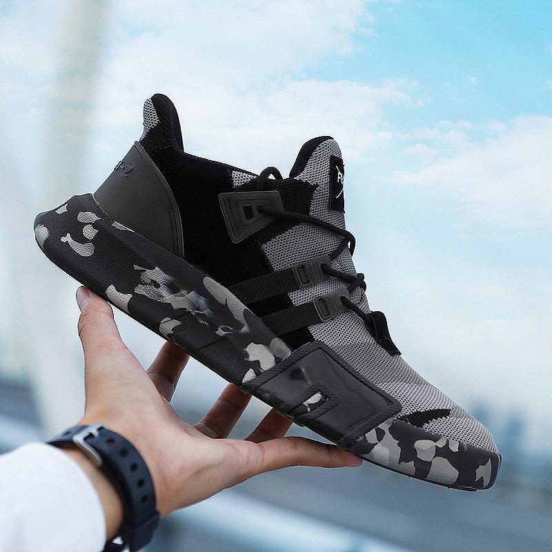 

Fashion Autumn Winter Men Shoes Comfortable Lightweight Male Boots New Style Youth Men Zapatos De Hombre Casual Safety Shoes, 1818-whitegray