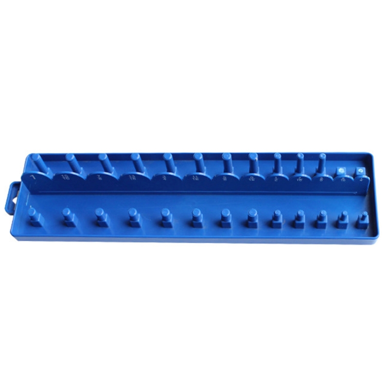 

1/4\" 3/8\" Socket Sleeve Storage Bracket Holder Garage Collection Tool Metric R9JC