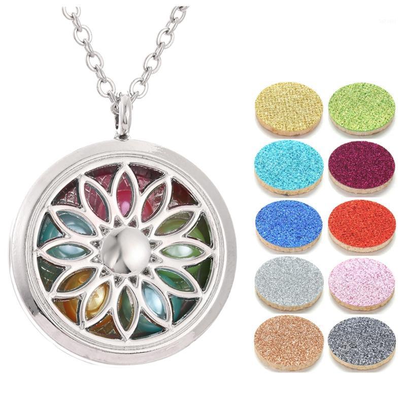 

Daisy Pearl Cage Locket Pendant Necklace Living Memory Floating Locket Charms Aroma Essential Oil Diffuser Necklace Gift For Her1