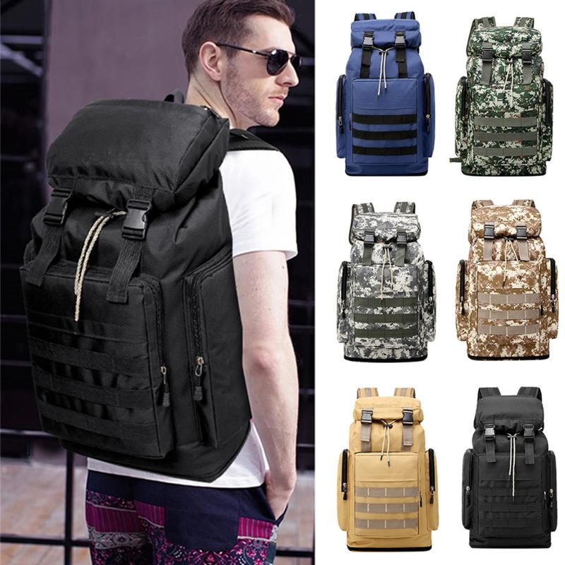 

Tactical Backpack Outdoor Waterproof Camouflage Mountaineering Bag 40l Hiking Large Capacity Travel Backpack Tactical