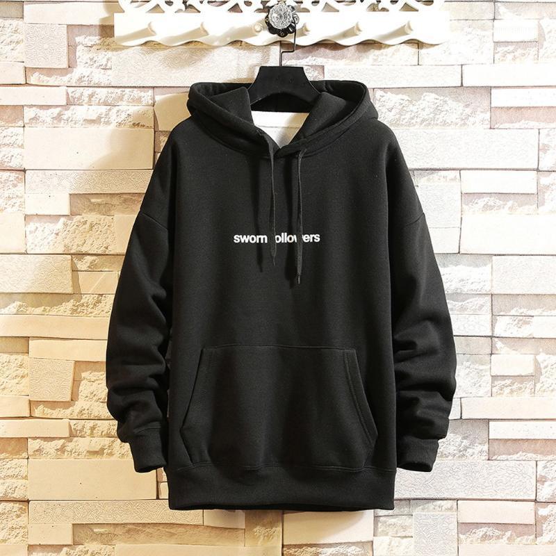 

JAYCOSIN Sweatshirt Men's Casual Thicken WinterFashion Letter Printing Hoodie Long Sleeves Sport Hip Hop Sweatershirt Tops #451, Purple