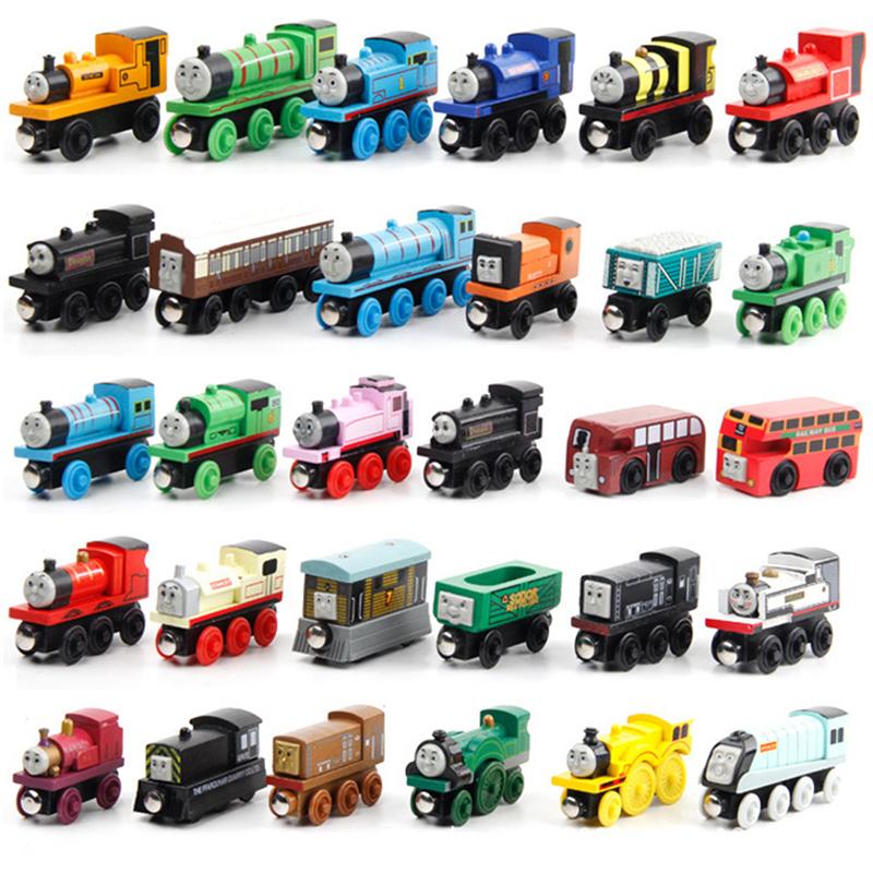 

Original Styles Trains Friends Wooden Small Cartoon Toy Car Give your child gift Toys