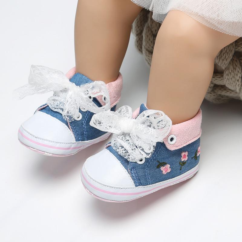 

Newborn Infant Toddler First Walkers Baby Shoes Crib Soft Soled Printed Shoes, 89s