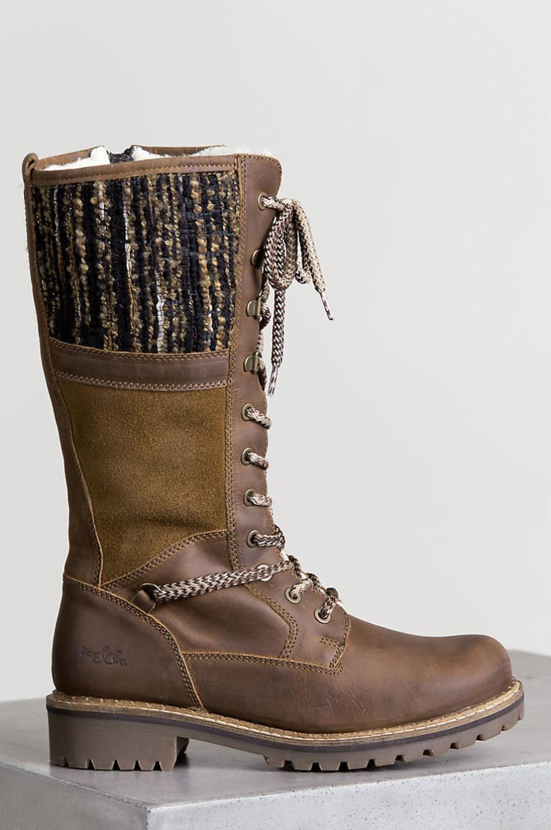 

Lace Up Boots Brand Women's Shoes Booties Ladies Sexy Thigh High Heels High Sexy Round Toe Winter Footwear Fashion Rubber1