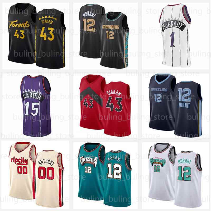 

Ncaa Vince Carter Jerseys Ja Morant 2021 2022 Basketball Jerseys, Jersey