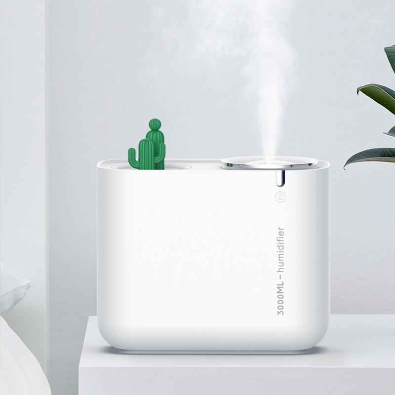 

Home Air Humidifier 3000ML for Home Office Mist Maker Heavy fog Ultrasonic Electric Aroma Diffuser USB Humidificador with Light1