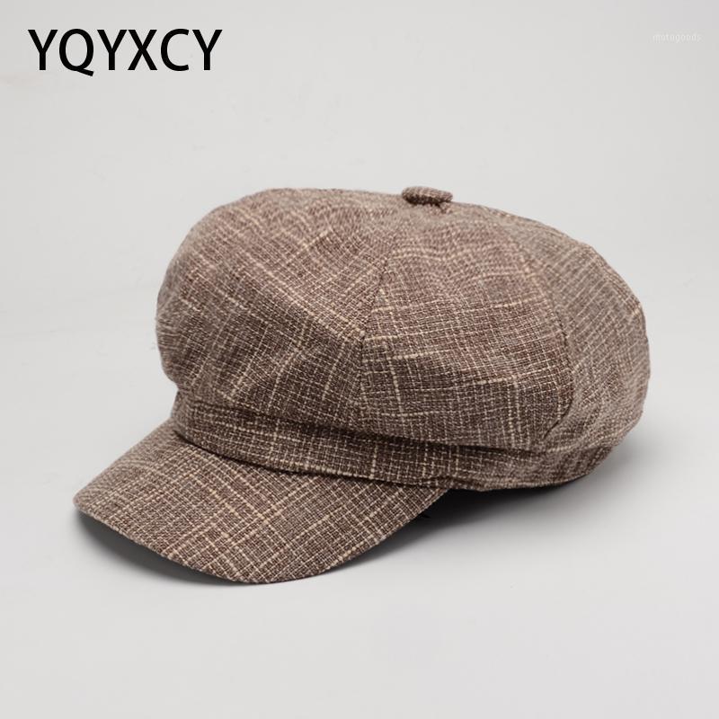 

Newsboy Cap Octagonal Hat Beret Women Autumn Winter Hats For Women Fashion Vintage Gorro Casquette Beret Female1, Black