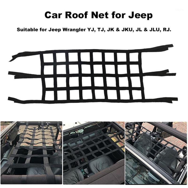 

Heavy Duty Sunshade Soft Roof Net Exterior Network Storage Top Cover Car Hammock Cargo Rest Bed for JK 07-181
