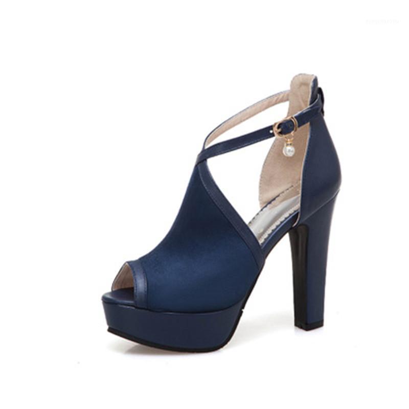 

2020 new super high heel waterproof platform women sandals wedding shoes nightclub show shoes plus size specials1