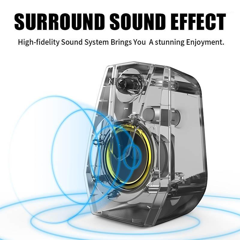 

Combination Speakers Stereo Computer Speaker USB Power Supply With AUX Connection LED Night Light Home Theater Soundbar PC Desktop Tablets1