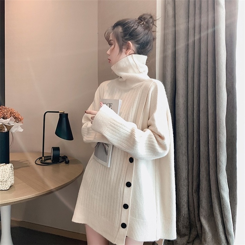 

2021 New Autumn Winter Women Mesh Thicken Single Breasted Solid Multi-color Irregular Tops 56K7, White