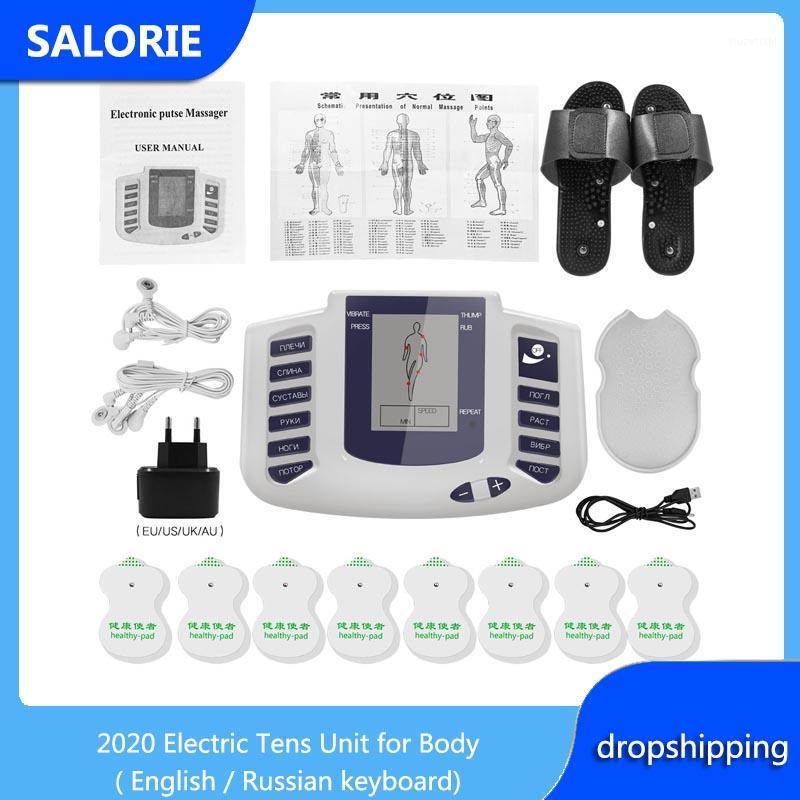

Electric Tens Unit Electroestimulador Muscular Tens Ems Acupuncture Back Body Massage Facial Massager Physiotherapy Health Care1