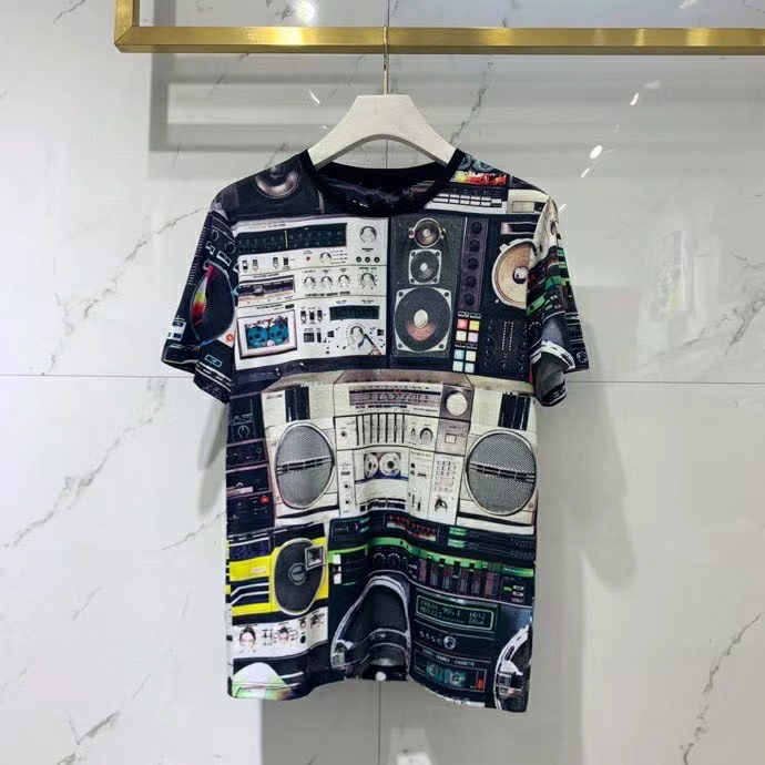 

2021 summer newest model mens beautiful printing t shirts ~ Chinese SIZE tshirts ~ mens good quality designer short sleeve t shirts, Multi