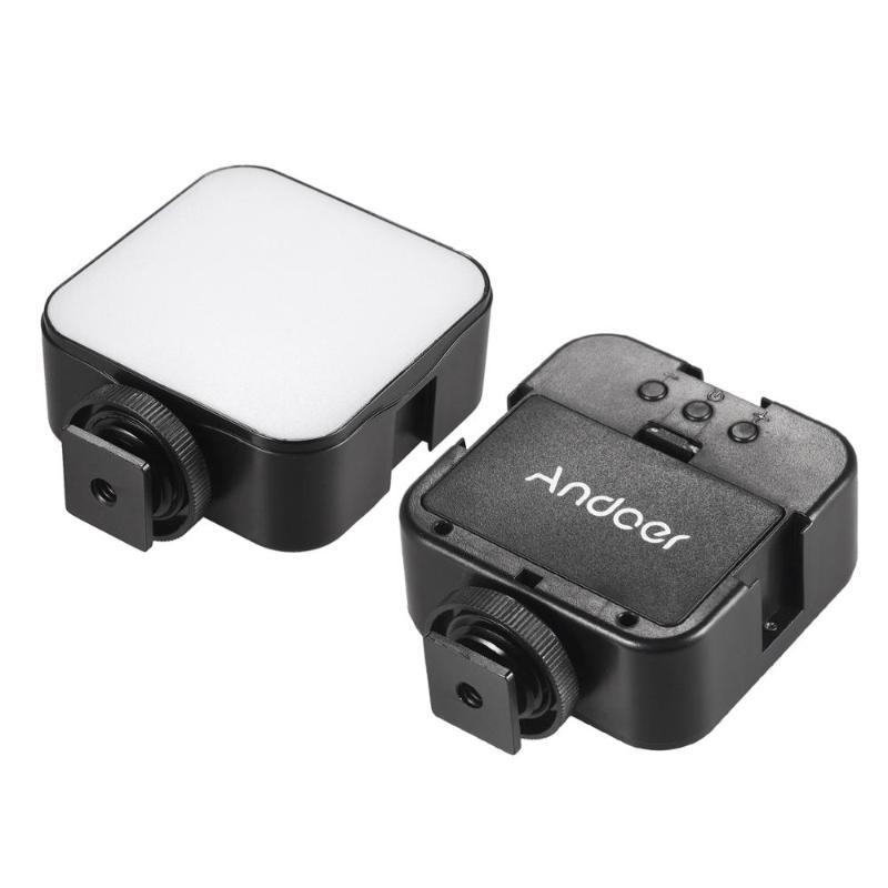 

Andoer 5W 6500K Dimmable Mini LED Video Light Photography Fill-in Lamp Cold Shoe Mount Adapter for DSLR Camera