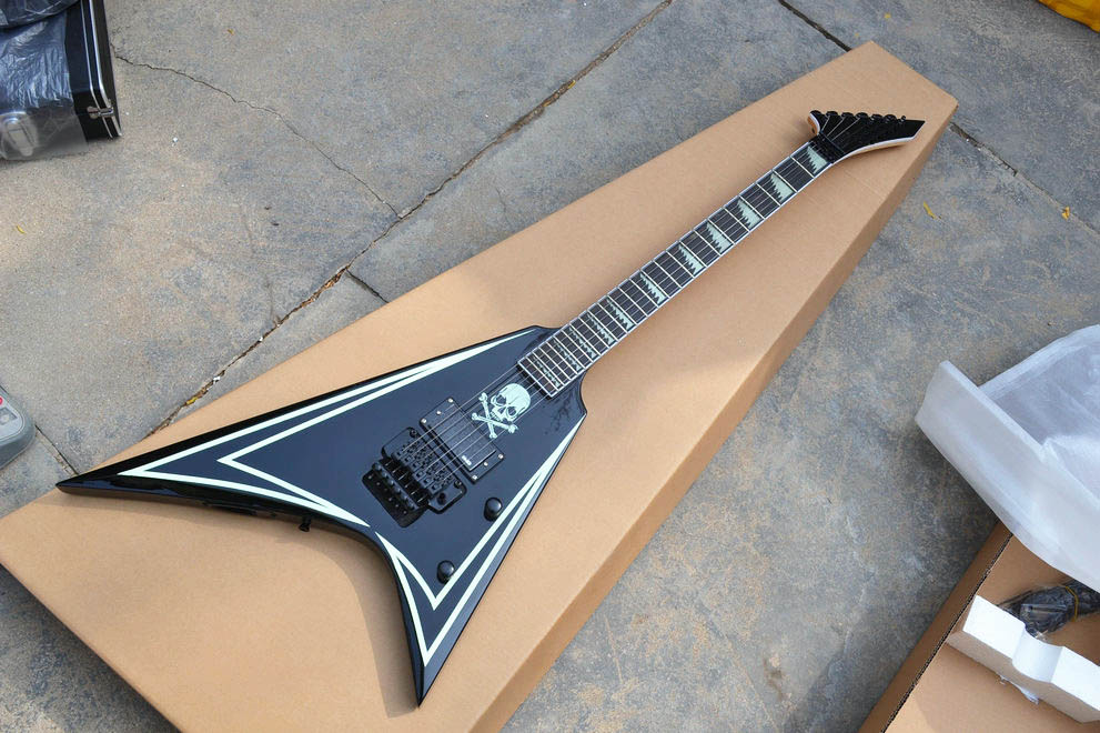 

Custom Shop Electric Guitar Tremolo Bridge Black Hardware China Made Guitars