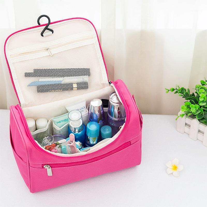 

Travel set bag High quality waterproof portable Hanging Travel Organizer bags Unisex women cosmetic organizer wash bags1, Purple