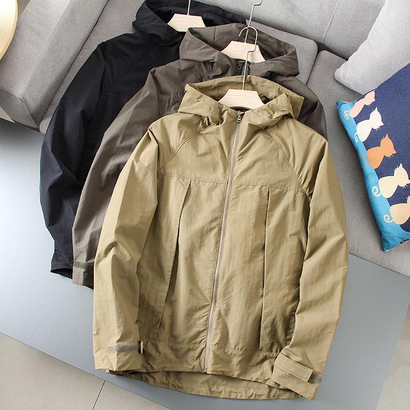 

Spring Summer Sun-proof Jacket Outdoor Sports Climbing Travel Tops Camping Students Hiking Cycling Leisure Lovers Coat, Black