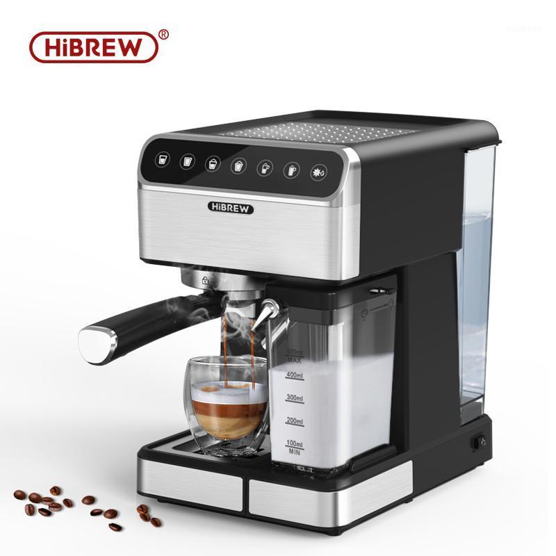 

HiBREW Automatic coffee Machine, One-click Cappuccino,20 Bar Barista espresso machine, with Automatic Milk Frother1
