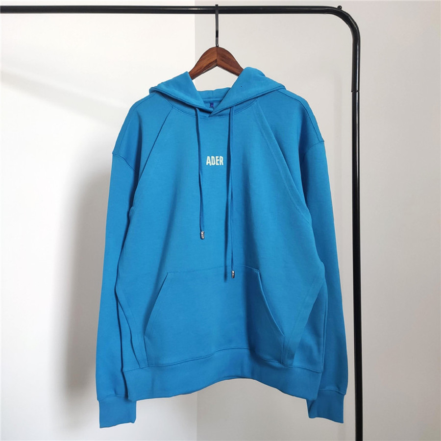 

2021 New Adererror Hoodie Women Men Ader Error Black Gray Blue Army Green Pullover Hooded Oversized Clothes Ctp3