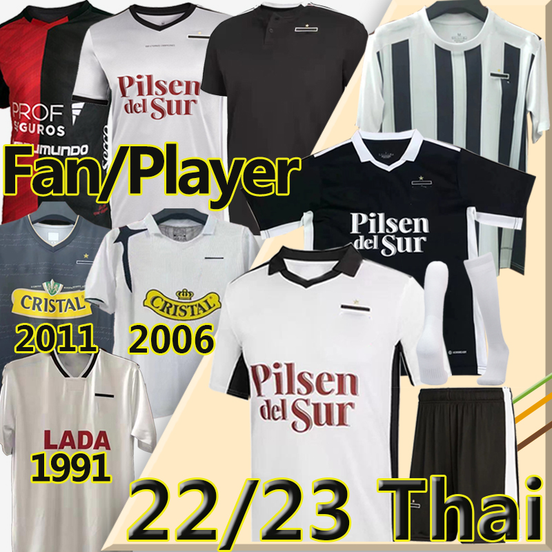 

2022 2023 Colo Colo soccer jerseys Fans Player Version Champion 1991 Enernos Campeones JIMENEZ PARRAGUEZ Colón MONTILLO Retro Football Shirt men women kids sock sets, Keluo keluo 22-23 home shorts