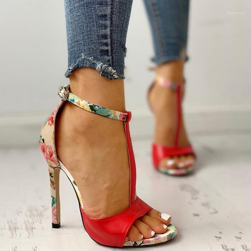 

Siddons Ethnic Style Women High Heels Sandals Peep Toe Buckle Strap Sexy Stilettos Heel Ladies Party Shoes Woman Pumps Sandals1, Stav39be