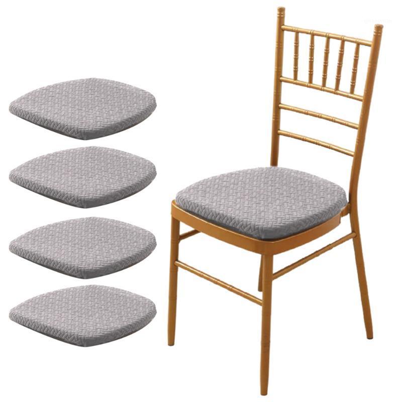 

4pcs Anti Dirty Chair Seat Cover Protector Washable Elastic Stretch Dining Room Home Cushion Soft Dustproof Kitchen Slipcover1