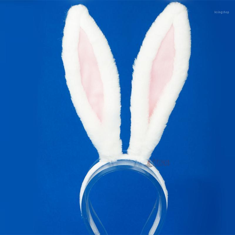 

MMGG Ears Hairhoop White Black Headband Headwear For Lolita Cosplay Halloween Handmade Costume Accessories1