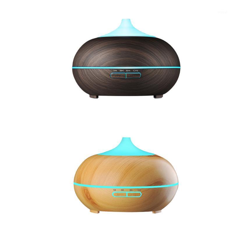 

550ML Intelligent Ultrasonic Air Humidifier, Remote Control Essential Oil Diffuser with 7 LED Mood Lights US Plug1