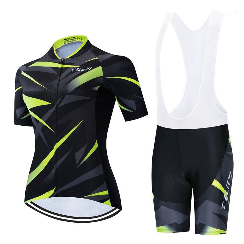 

2020 Cycling Jersey Set Women Dress Skinsuit Suit Bike Sport Clothes Bicycle MTB Clothing Triathlon Uniform Kit Maillot Outfit1, Shirt 4