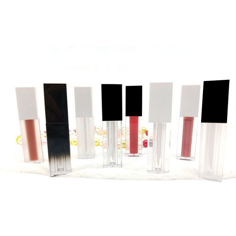 

5ML Transparent Clear Lipgloss Lipstick Packing Bottle Empty Frosted Cosmetic Eyelashes Growth Liquid Eyeliner Tube