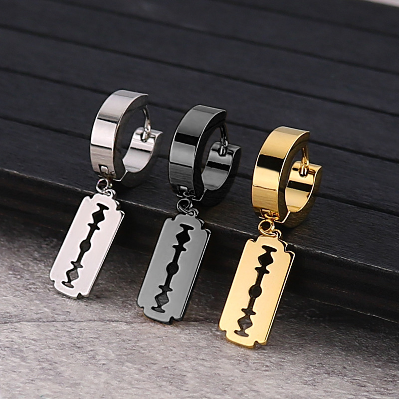 

Earrings For Women/Men Stainless Steel Creative Painless Ear Clip Buckle Punk Gothic Hip-hop Style Fashion Accessories