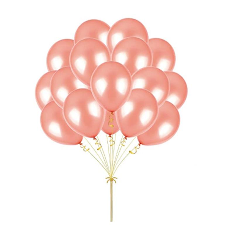 

10PCS 12inch silver gold Metallic Latex Balloons happy birthday Gold Colors Globos Wedding ballon show Party Supplies Balloon