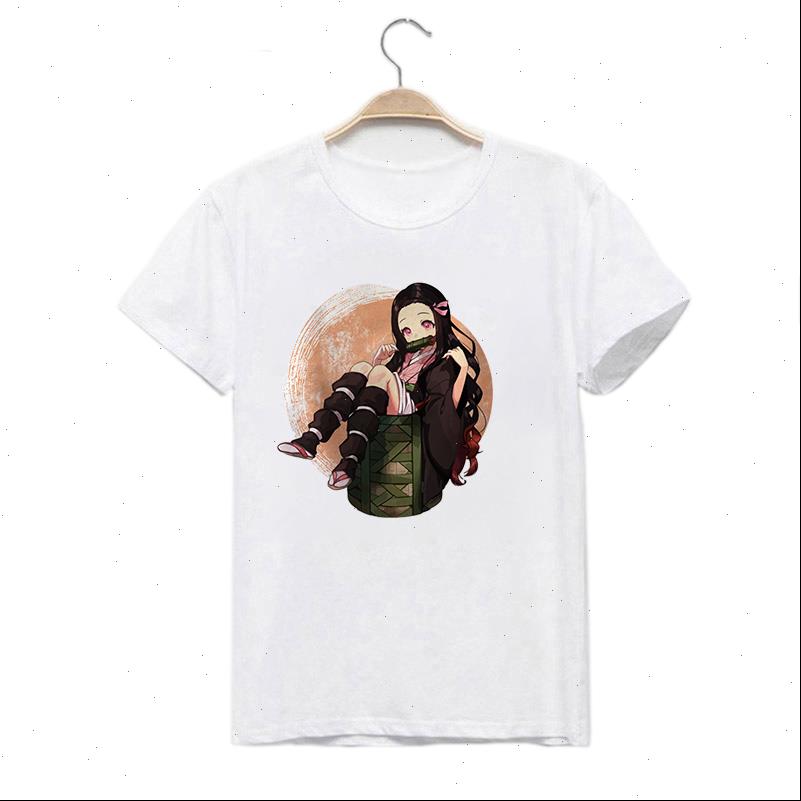 

cartoon t shirt short sleeve summer white tshirt slayer printed harajuku femme t shirt streetwear cool punk style t
