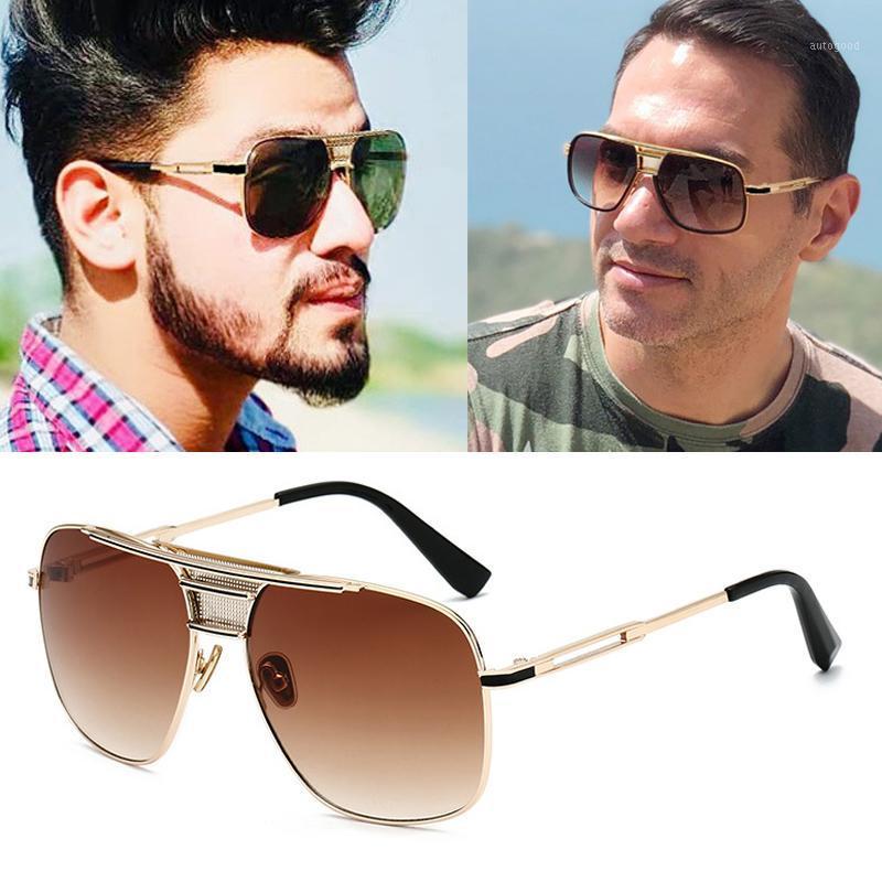 

Sunglasses 2021 Fashion Men's Frog Mirror Brand Aviation High Quality Driving Party Woman UV4001