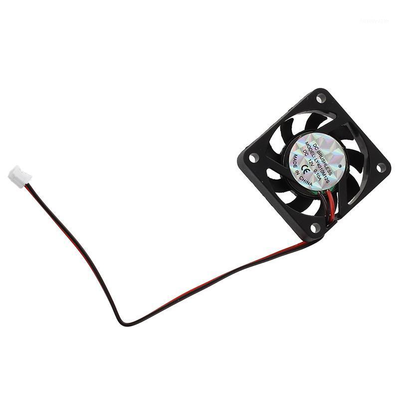 

3 Pcs 4cm 2 Pin DC Brushless 12VDC 0.10A CPU Cooler Cooling Fan Black1