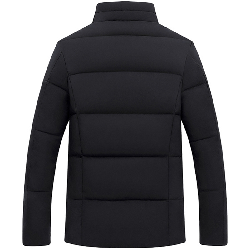 

Big Size White Duck Down Men's Spring Jacket Ultralight Down Jacket Casual Outerwear Autumn Warm Stand Collar Brand Coat Clothes 201204, Blue