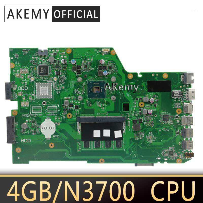 

Akemy X751SA Laptop motherboard N3700 CPU 4GB for ASUS X751S X751SJ X751SV Test mainboard X751SA motherboard test 100% ok1