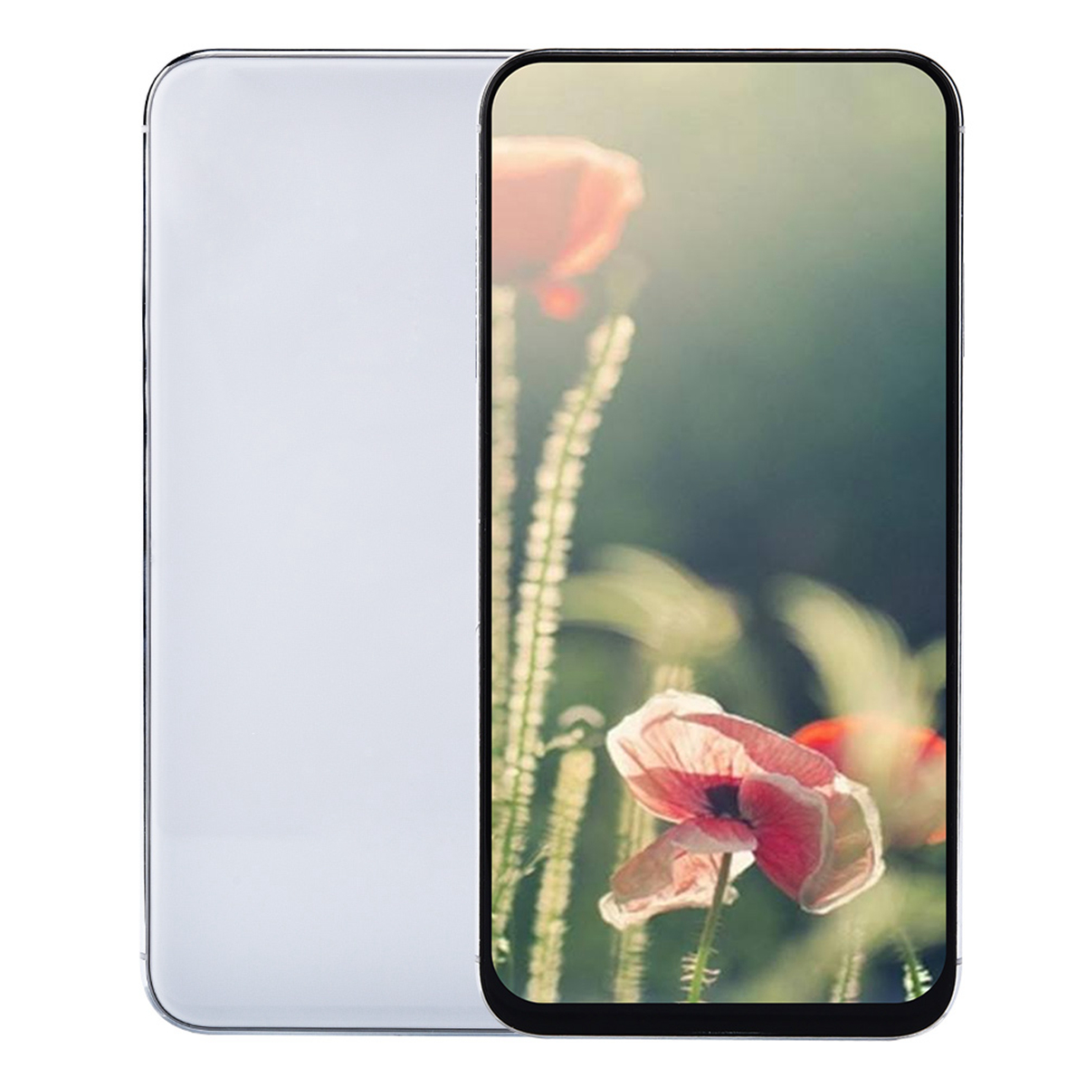 

1GB 8GB+32GB 3G WCDMA Quad Core i13 Pro Max 5G V2 Smart Phones Face ID Wireless Charging Android OS 6.7 inch All Screen HD+ Dual Nano SIM Card Glass Back Aluminum Design Blue, Graphite