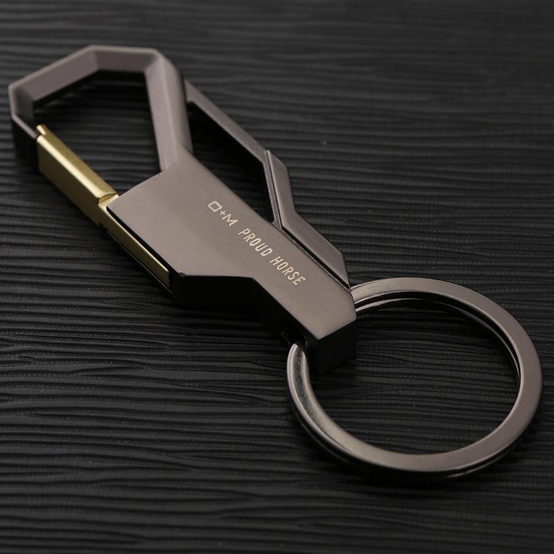 

Boxed Upscale Zinc Alloy Universal Car Styling Keyring Keychain Key Chain Ring Personality Multifunctional Quality 2020NEW Hot