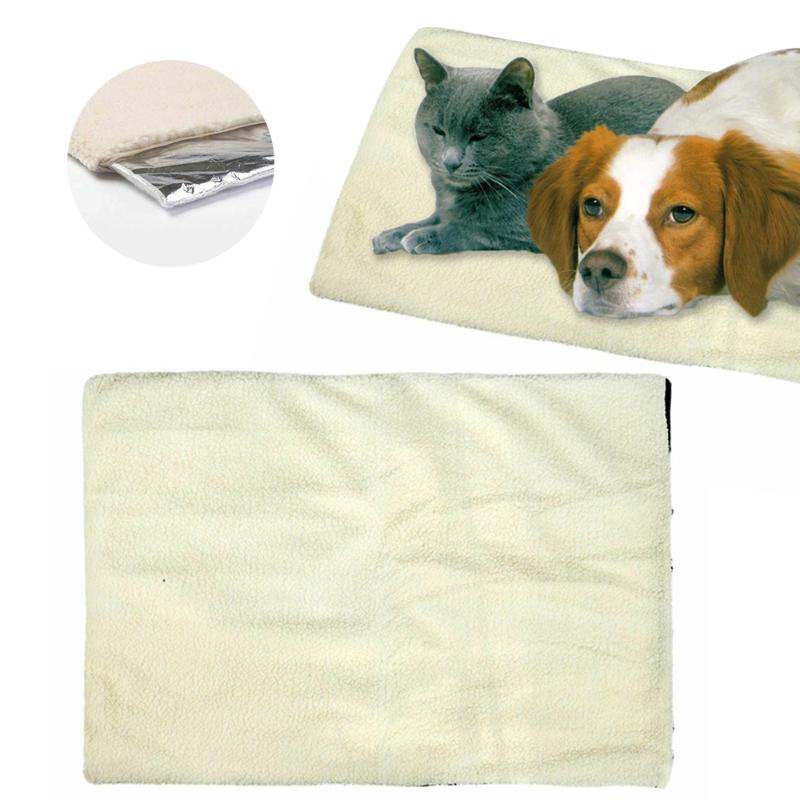 

Self-Heating Dog Bed Comfortable Pet Bed Heated Pad Warming Mat Dogs Cats, 01