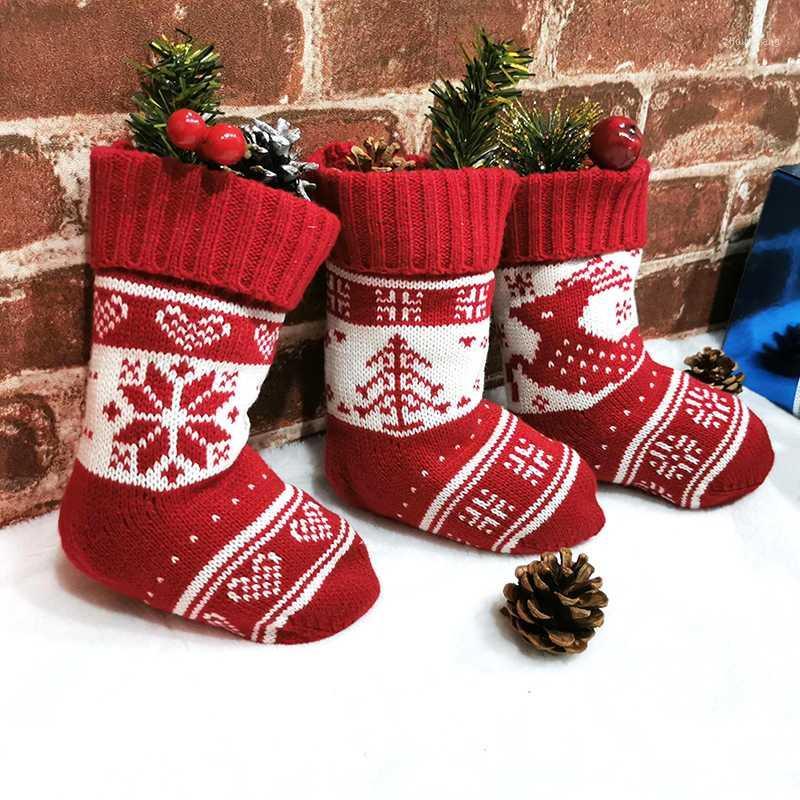 

Christmas Decorations Decoration Socks Ornaments Pendant Small Boots Children Year Candy Bag Gift Fireplace Tree Jewelry
