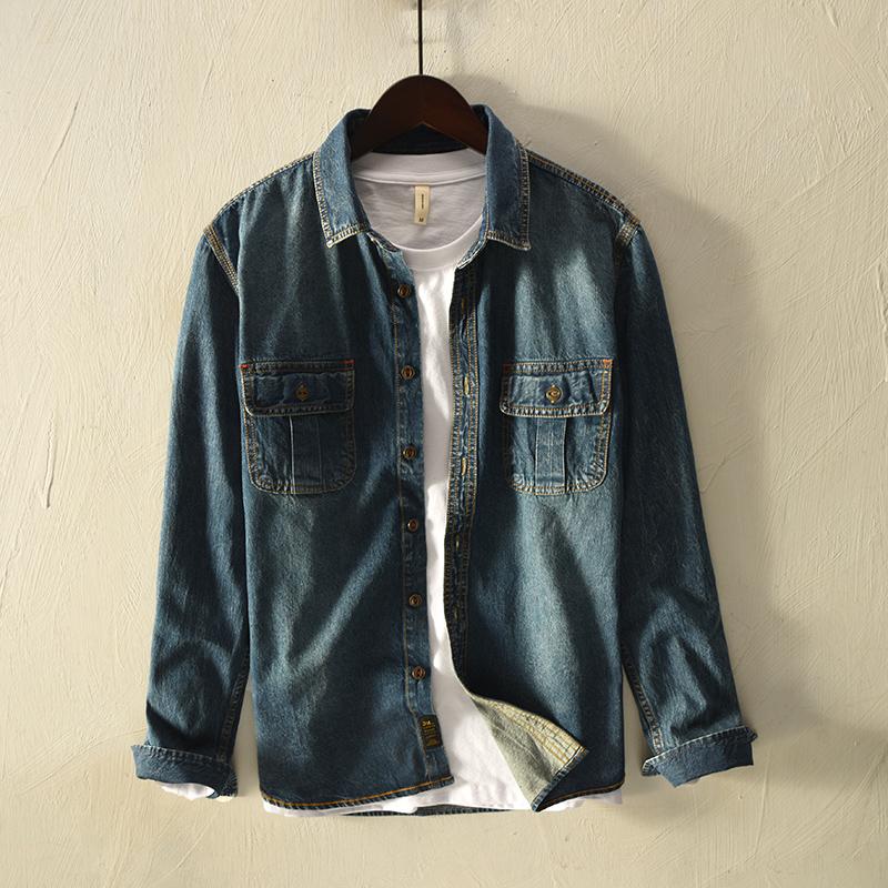 

New Suehaiwe's brand spring and autumn long sleeve cotton shirt men fashion casual solid shirts male dropshipping chemise camisa, Light blue