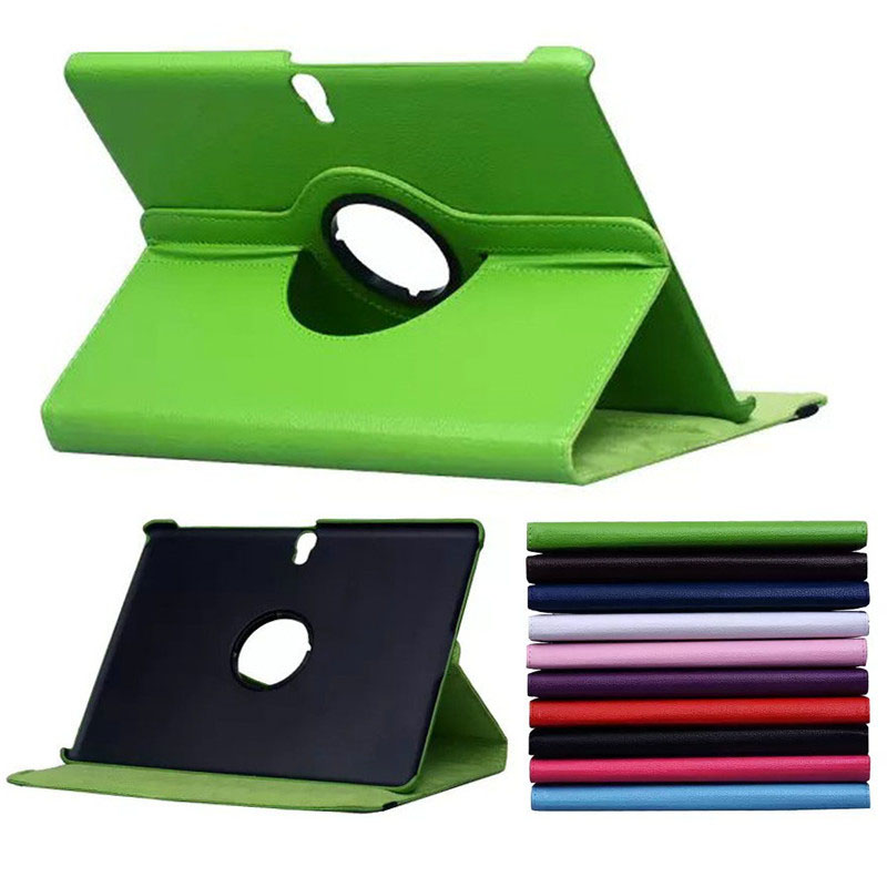 

360 Degree Rotating Lichee PU Leather Case Stand Cover for Samsung Tab T510 T530 T560 T580 T590