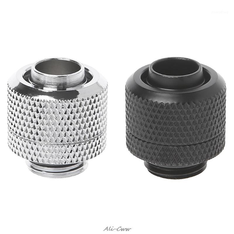 

G1/4 3/8"ID X 1/2"OD 9.5x12.7mm Tubing Hand Compression Fittings Water Cooling1
