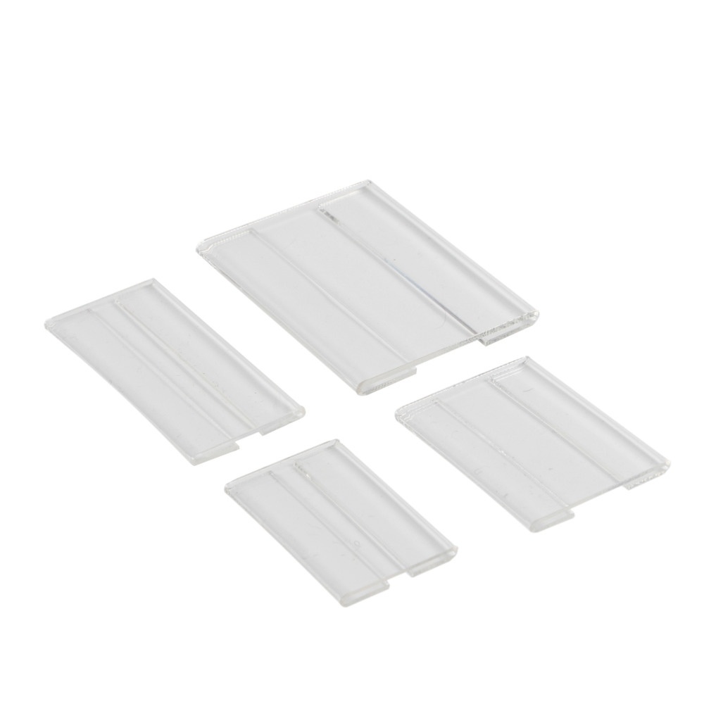 Optical Tag Clear Acrylic Sleeve Price Tags Jewelry Label Pouch Envelope Sheet Frame Card Protector Holder-image-755169080